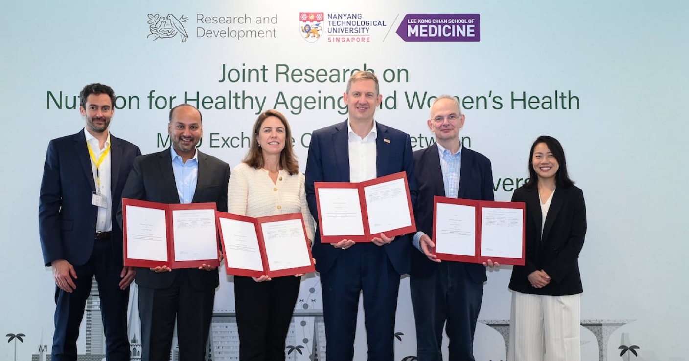 Nestle and NTU Singapore Open Joint Research Lab on Women's Health and Longevity