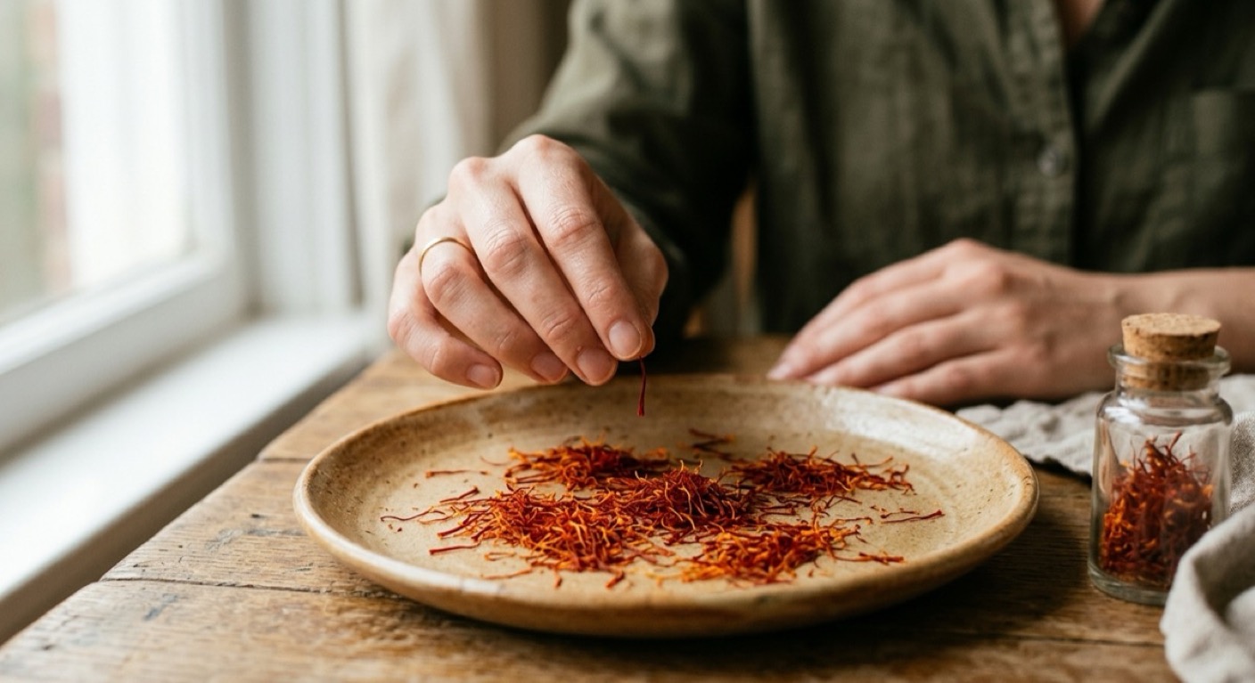 Saffron's Double Act, Fading Dark Spots and Lifting Mood at Once