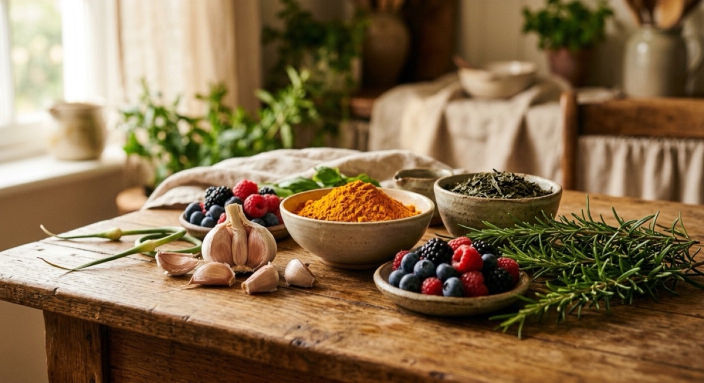 Methyl Adaptogens: Why Turmeric, Green Tea, and Berries Reverse the Epigenetic Clock