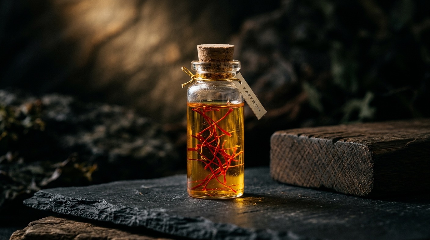 Saffron Crocins 30mg, 8-Week Depression Score -32% with HRV +12% Serotonin Matrix Molecule