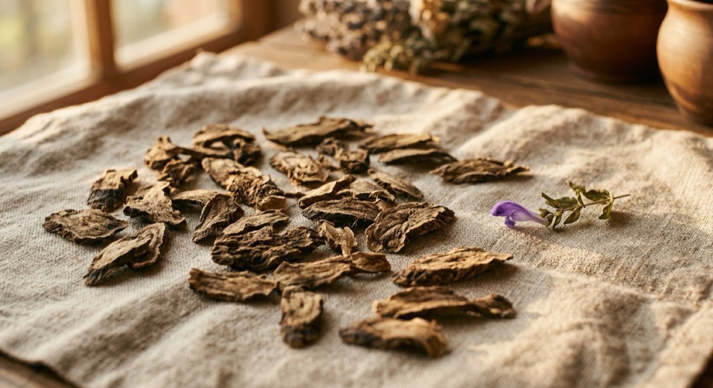 Baicalin from Skullcap Root Blocks Two Skin Inflammation Pathways at Once