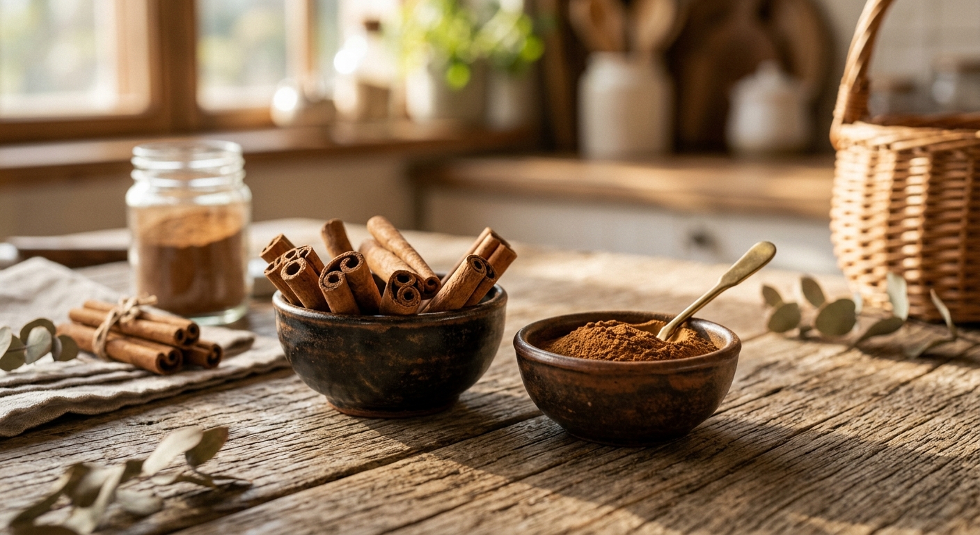 Ceylon Cinnamon 1g 12 Weeks Meta-Analysis: Fasting Glucose -18mg/dL, Insulin -22% Across 18 RCTs