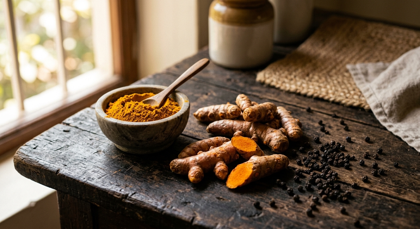 Curcumin 1,500mg Cuts Endometriosis Pelvic Pain by 42% — 12-Week RCT, A Hormone Therapy Alternative