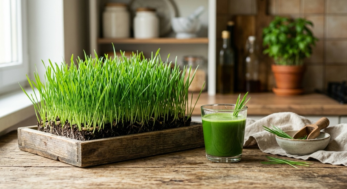 Wheatgrass and Barley Grass, Chlorophyll for Antioxidant and Detox in 2025 Trial