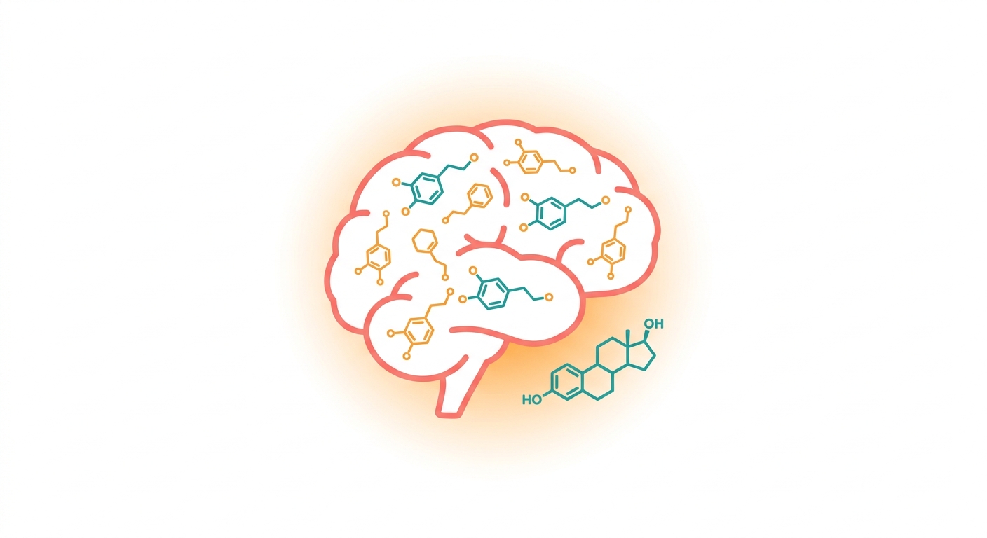 여성 ADHD — 진단 평균 36세·기대수명 8.6년 단축·폐경 전 악화. 호르몬-도파민 축 사각지대