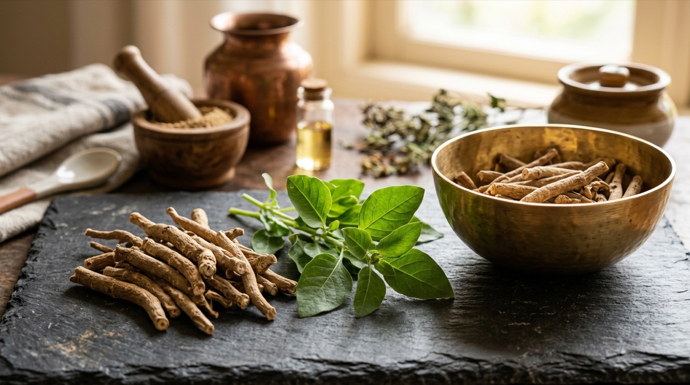Ashwagandha KSM-66 600mg, 8-Week Cortisol -28% with HRV +16% in Chronic Stress Adaptation