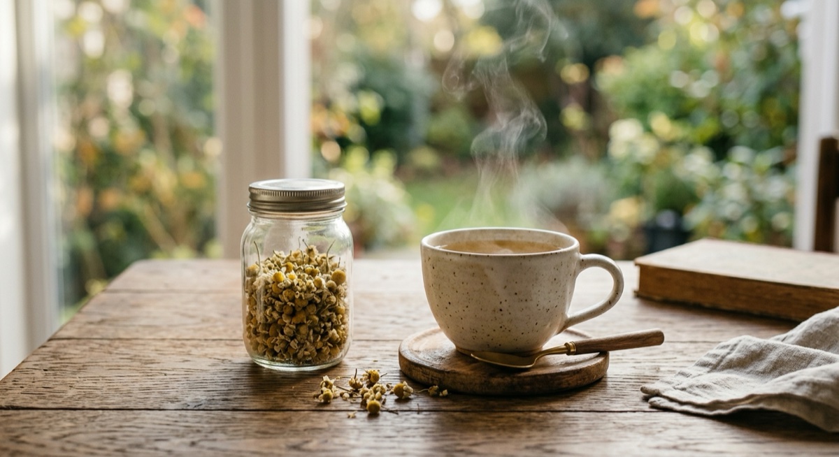 Chamomile Extract 100 mg × 4 Daily for 12 Weeks Eases Multiple Menopause Symptoms — Menopause Journal 2025 RCT