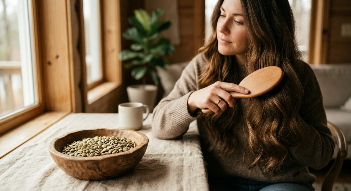 Topical Pumpkin Seed Oil Matches Minoxidil 5% in Female Pattern Hair Loss: 60-Woman RCT