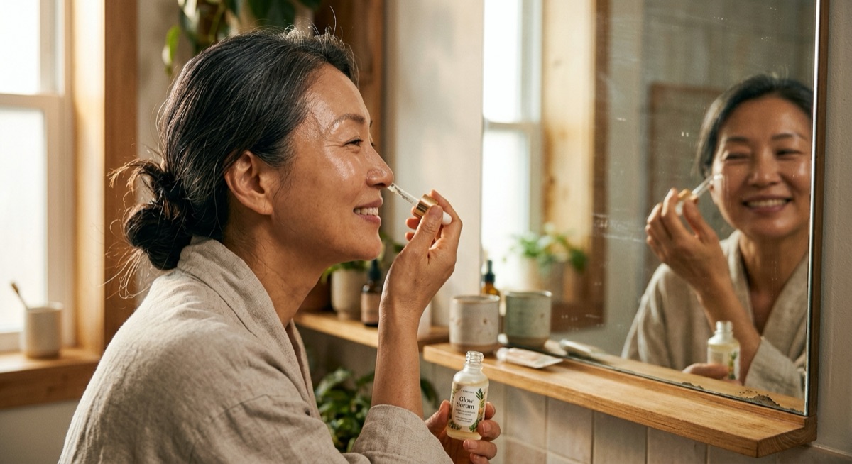 BASF NeoHelix·SkinNexus — 53~70 Year Women's Collagen III +82%. Yeast-Fermented Recombinant Human Collagen